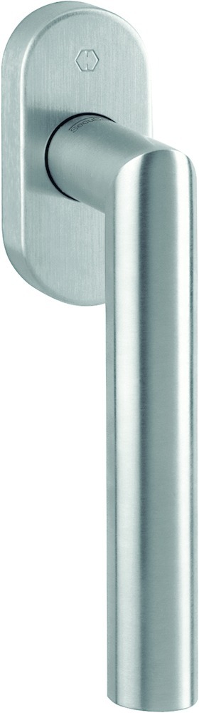 HOPPE Fenstergriff Amsterdam E0400/US956, Standard, oval