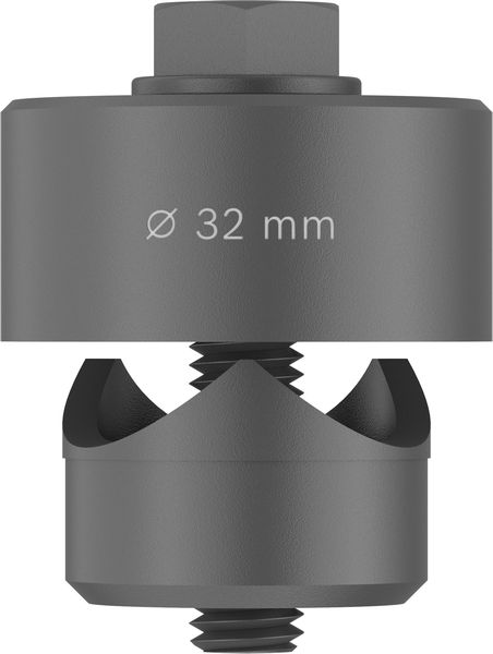 Produktbild, adapter, montage, klemme, 32 mm, metall