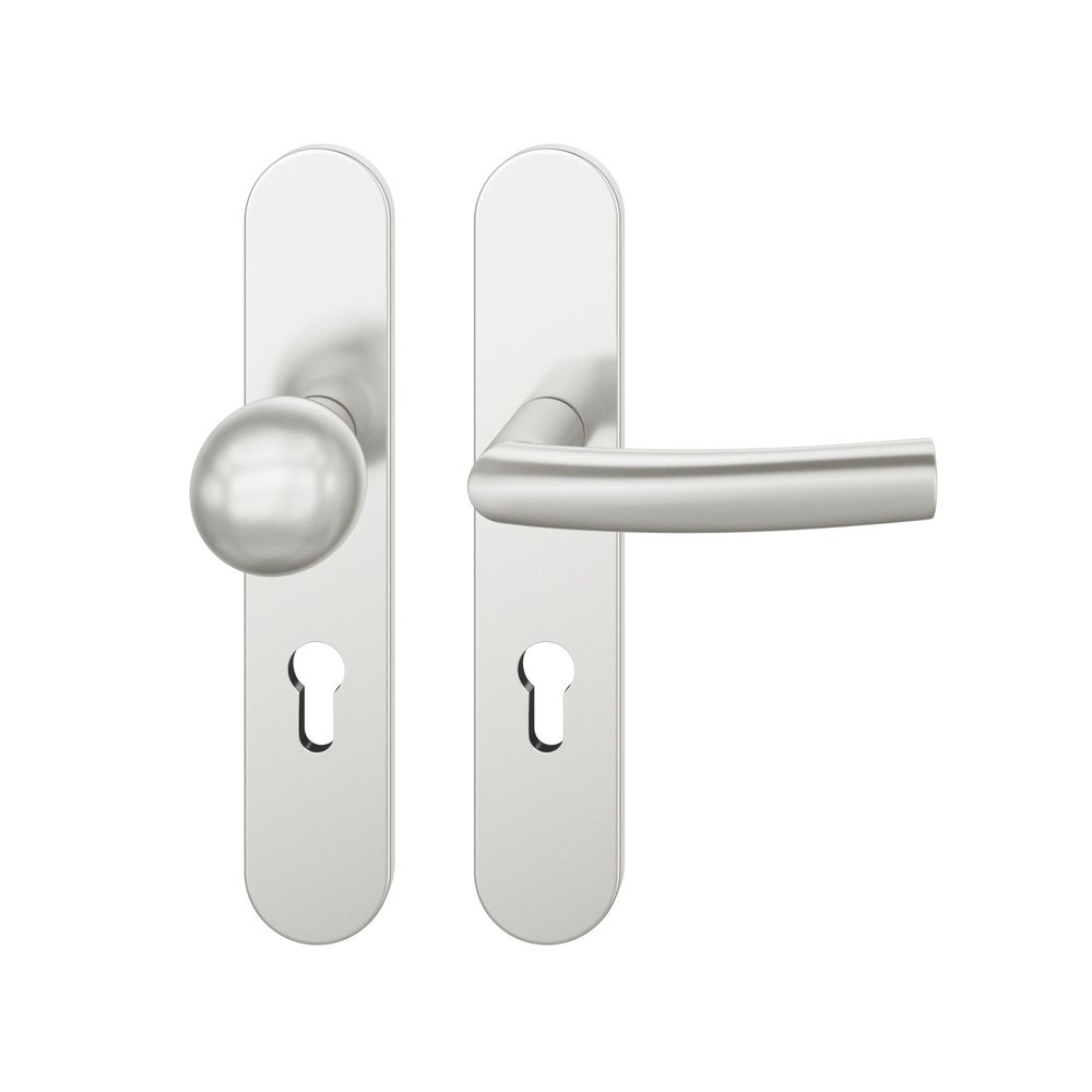 FSB FH Wechselgarnitur mit Langschild 76 1107, AGL3, VK 9 mm, Aluminium