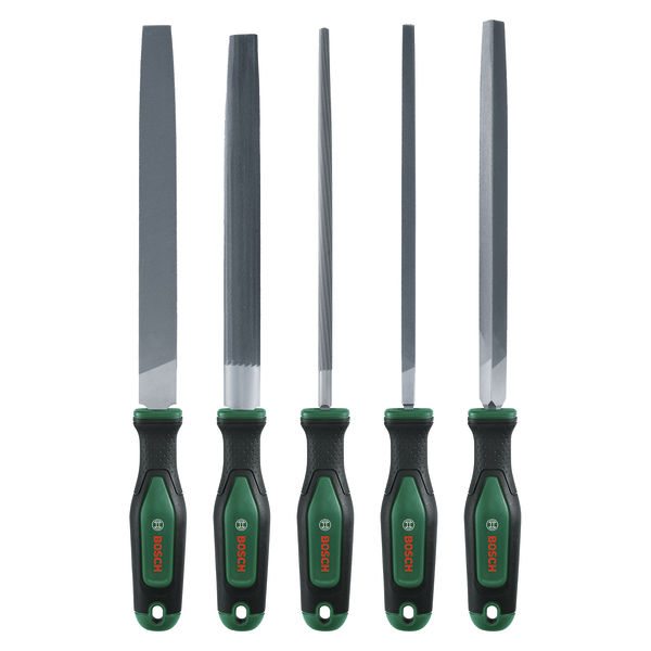 Bosch Stahlfeilen Handwerkzeuge Set, 5-tlg.