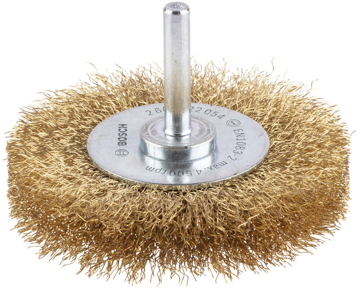 Bosch PRO Multi Material clean Scheibenbürste, gerader Schaft, 75 x 0,2&nbsp;mm