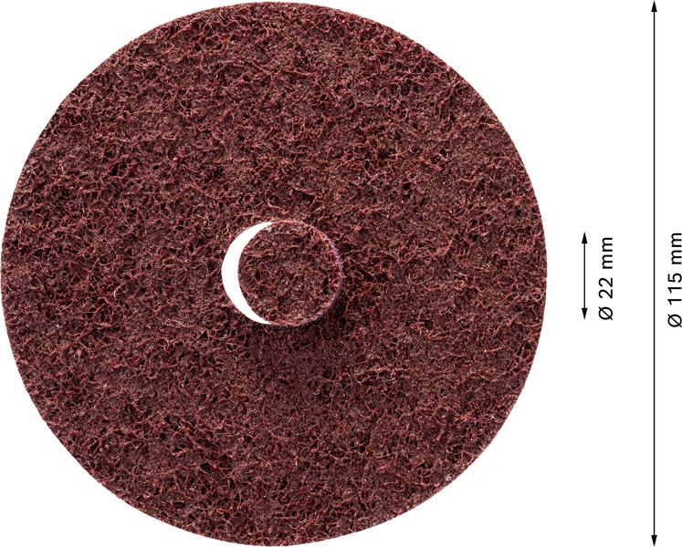 Bosch EXPERT N477 SCM Scheibe für Winkelschleifer, 115 x 22&nbsp;mm, mittel, 25-tlg.