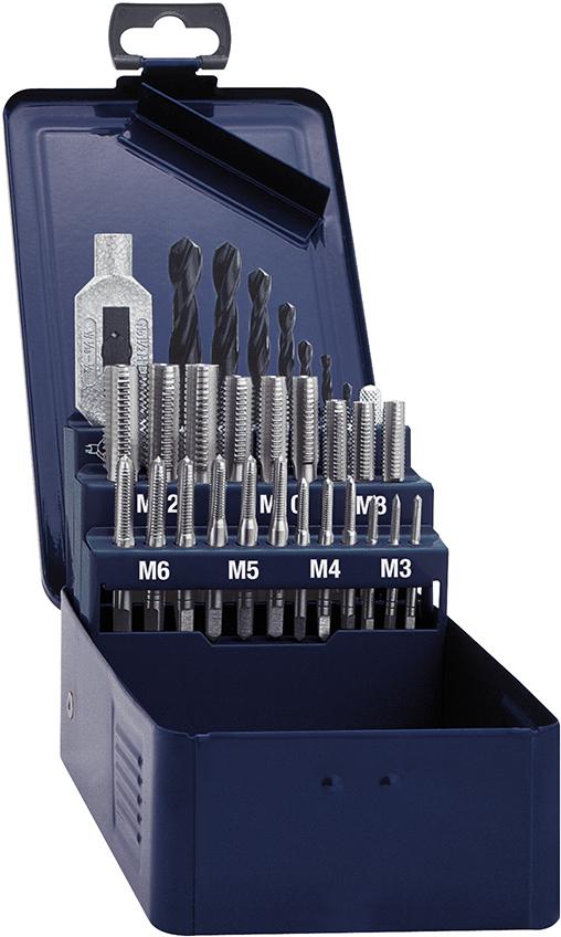 FORUM Holz-Gewindebohrer  D352 HSS M3-12 Kern/Stz.