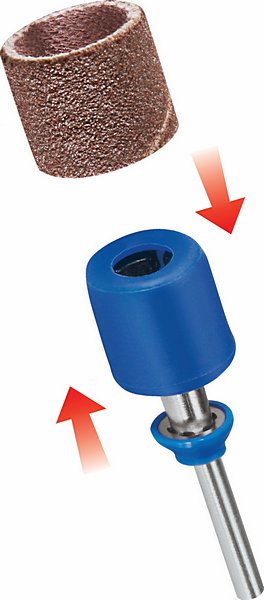 Bosch DREMEL EZ SpeedClic: Schleifdorn & Schleifband