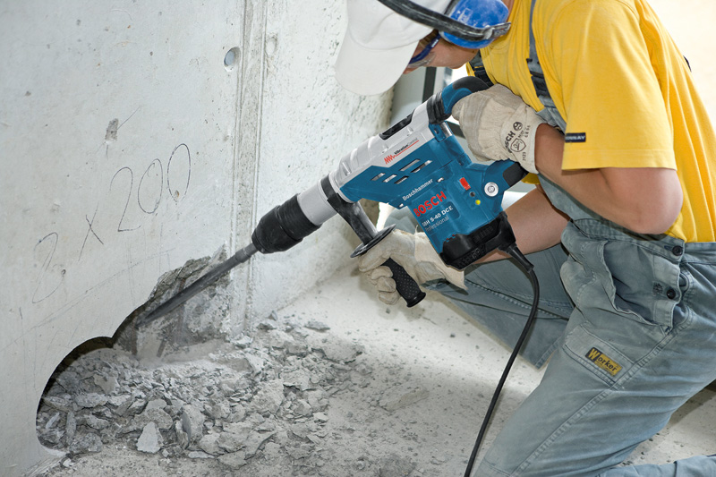 Bosch Bohrhammer mit SDS plus GBH 4-32 DFR, Handwerkkoffer, Schnellspannbohrfutter