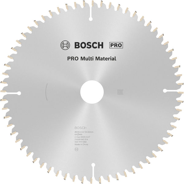 Bosch PRO&nbsp;Multi Material Kreissägeblatt, 235 x 2,4 x 30&nbsp;mm