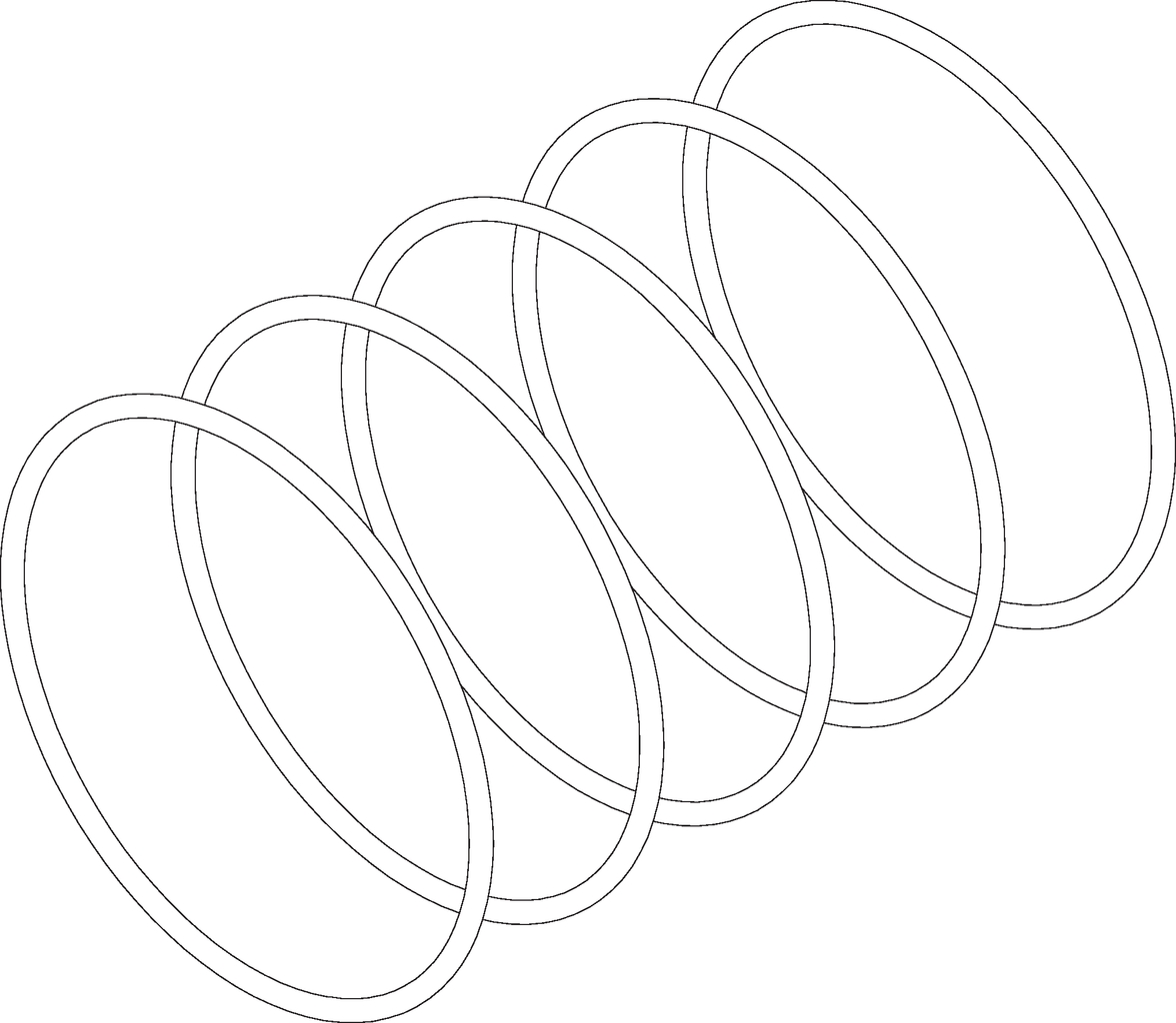 Strichzeichnung, Spule, Spirale, Munition, Granate, Waffe