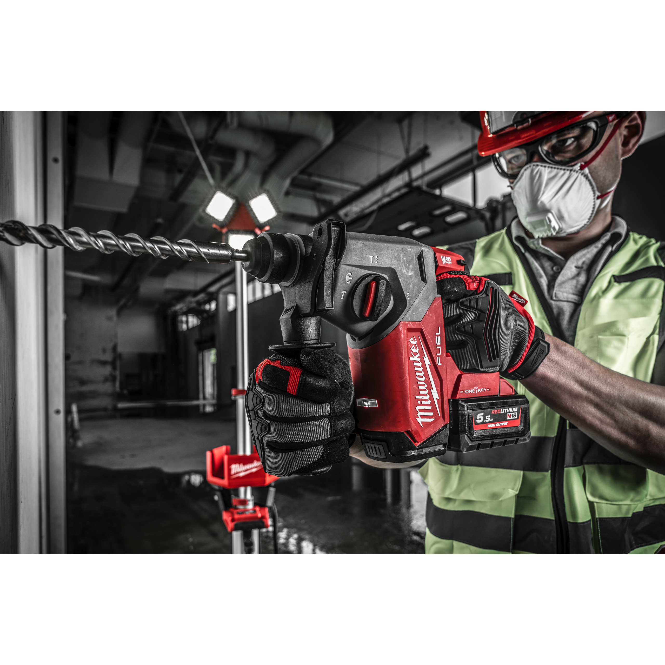 Milwaukee Akku-Kombihammer M18 ONE KEY M18ONEFH-0