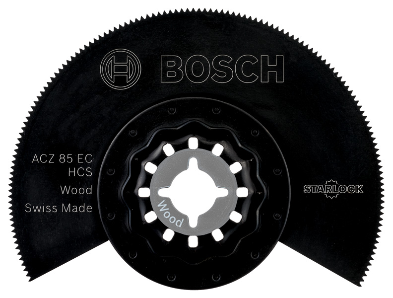 Bosch HCS Segmentsägeblatt ACZ 85 EC Wood, 85 mm, 1er-Pack