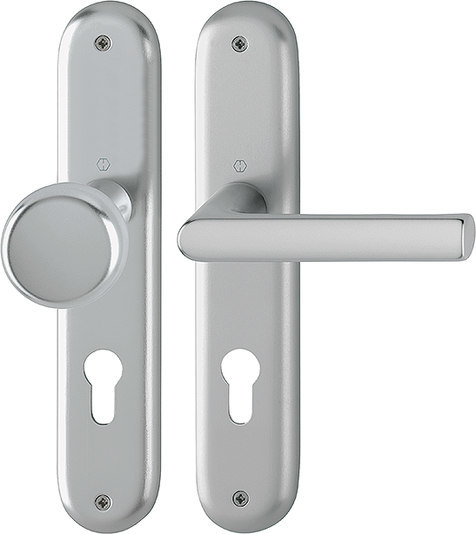 HOPPE Wechselgarnitur Hamburg 53/273P/1700, LS,PZ72/8,F9,TS 35-45,o. No.