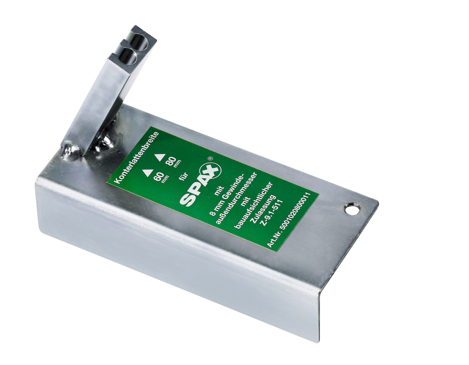 SPAX Einschraublehre für die Aufdachdämmung mit der Holzbauschraube 8 mm Senk- und Tellerkopf