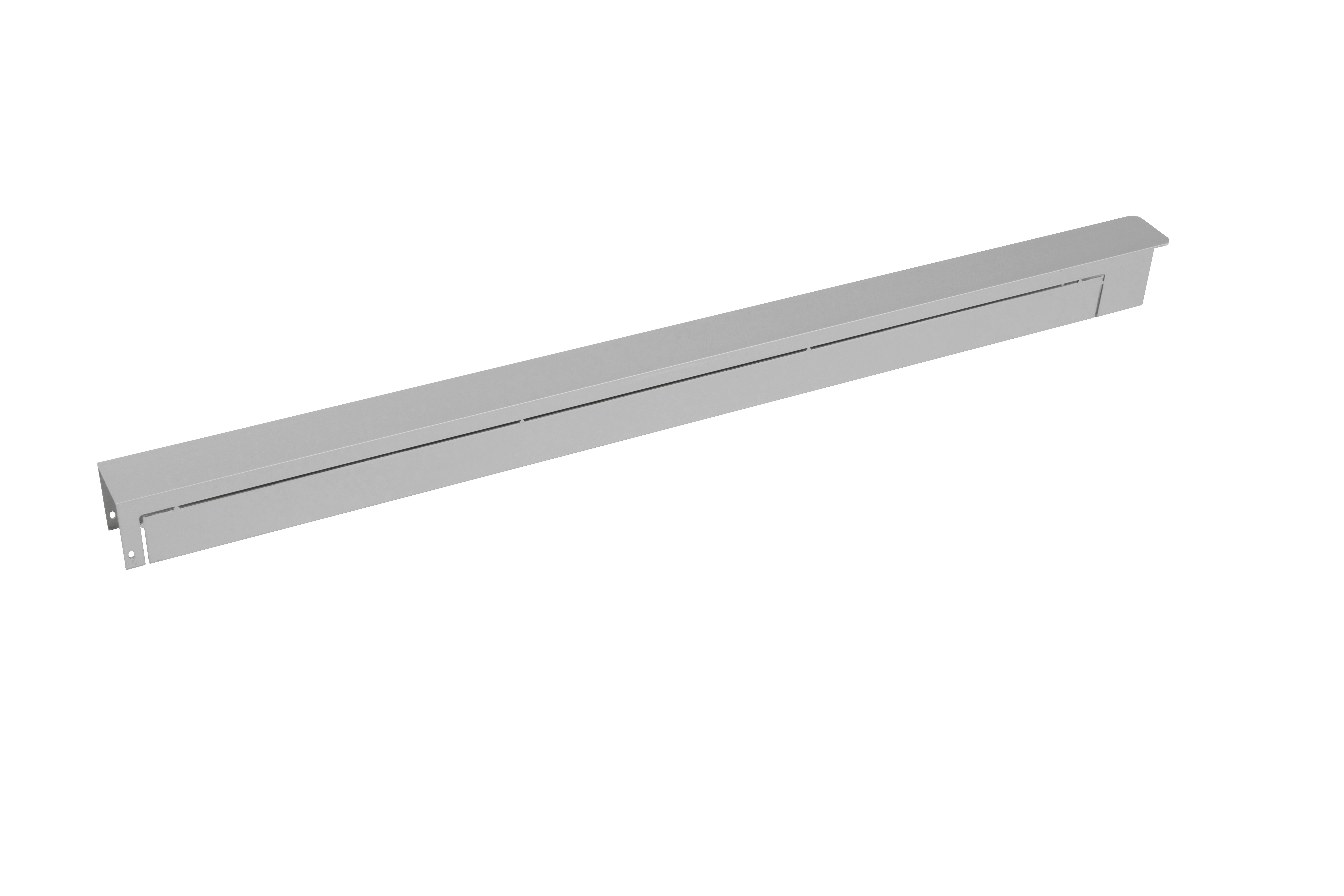 Schubladenführung, ausziehbar, Metall, Silbern, lange Schubladenführung