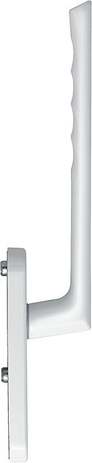 HOPPE Handhebelgarnitur Brest HS-0739/431N-AS, ohne Schrauben, Aluminium