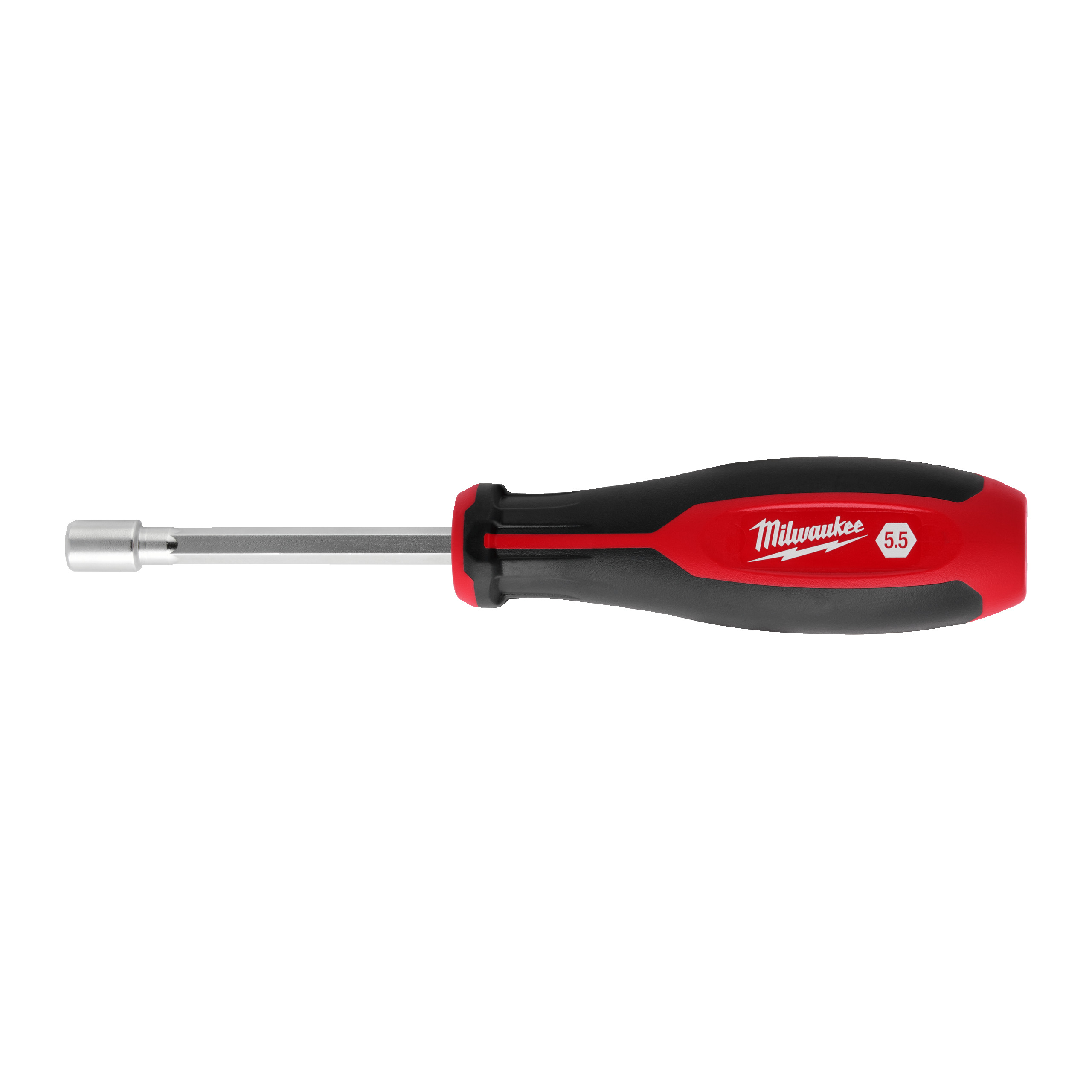 Milwaukee Steckschlüssel SW 5,5 mm / M3 mit Griff und Durchgangsloch, magnetisch