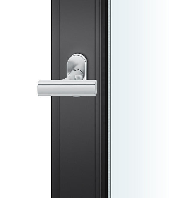 Türgriff, Türdrücker, Fenster/Türgriff, Metall, Chrom