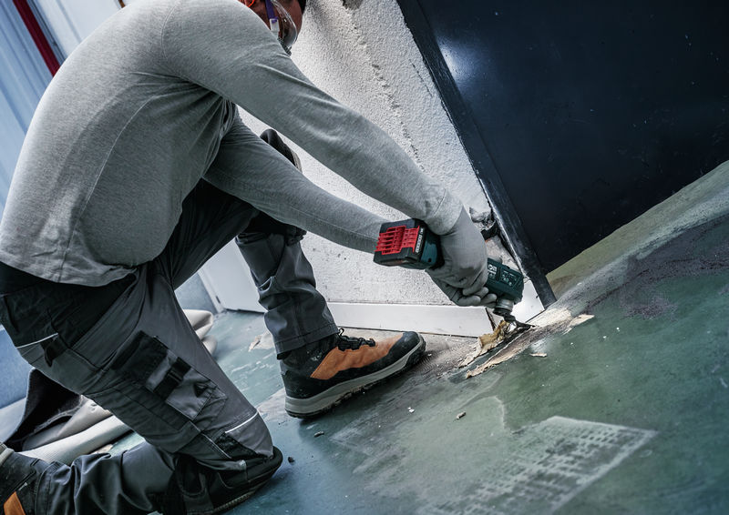 Anwendungsbild, Handwerk, Bau, Schleifen?, Werkzeug, Schrauben?