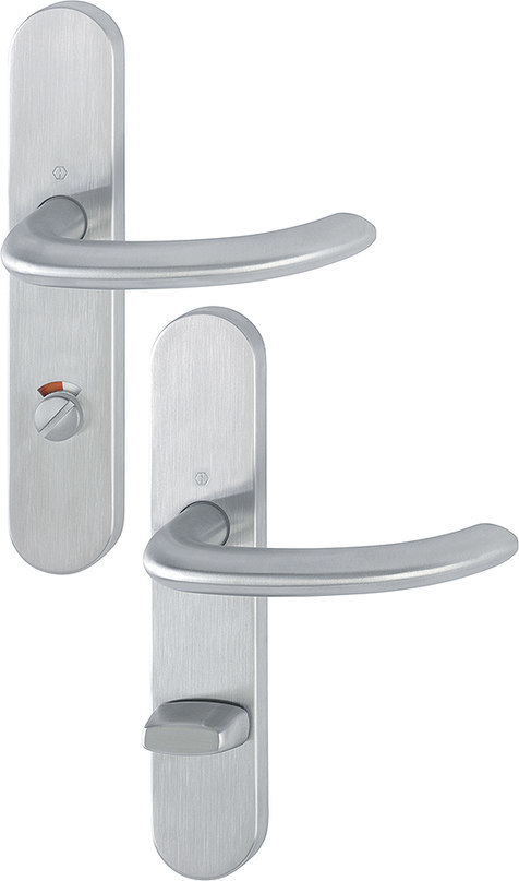 HOPPE Drückergarnitur Marseille E1138/353H, LS,WC/SS78/8 (8),F69,TS 40-45