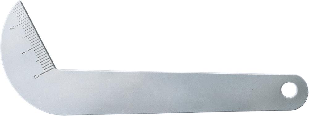 FORUM Spiralbohrer-Schleiflehre  118Grad - bis D50mm