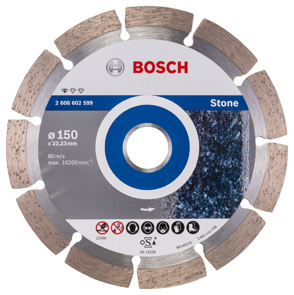 Bosch Diamanttrennscheibe Standard for Stone