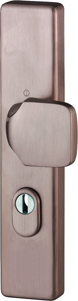 HOPPE Sicherheits-Halbgarnitur E61G/2222ZA,LS eck.,15mm,ES1,ZA/PZ 72/8,F84-1-R,TS 42-47