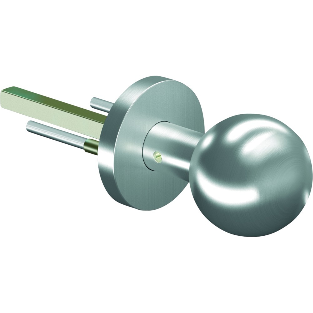 OGRO Knopf auf Rosette PR 3548 N, Edelstahl