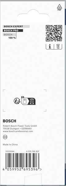 Produktbild Verpackung, Bosch, Pro tools, Carbide bits, Packaging, Made in China