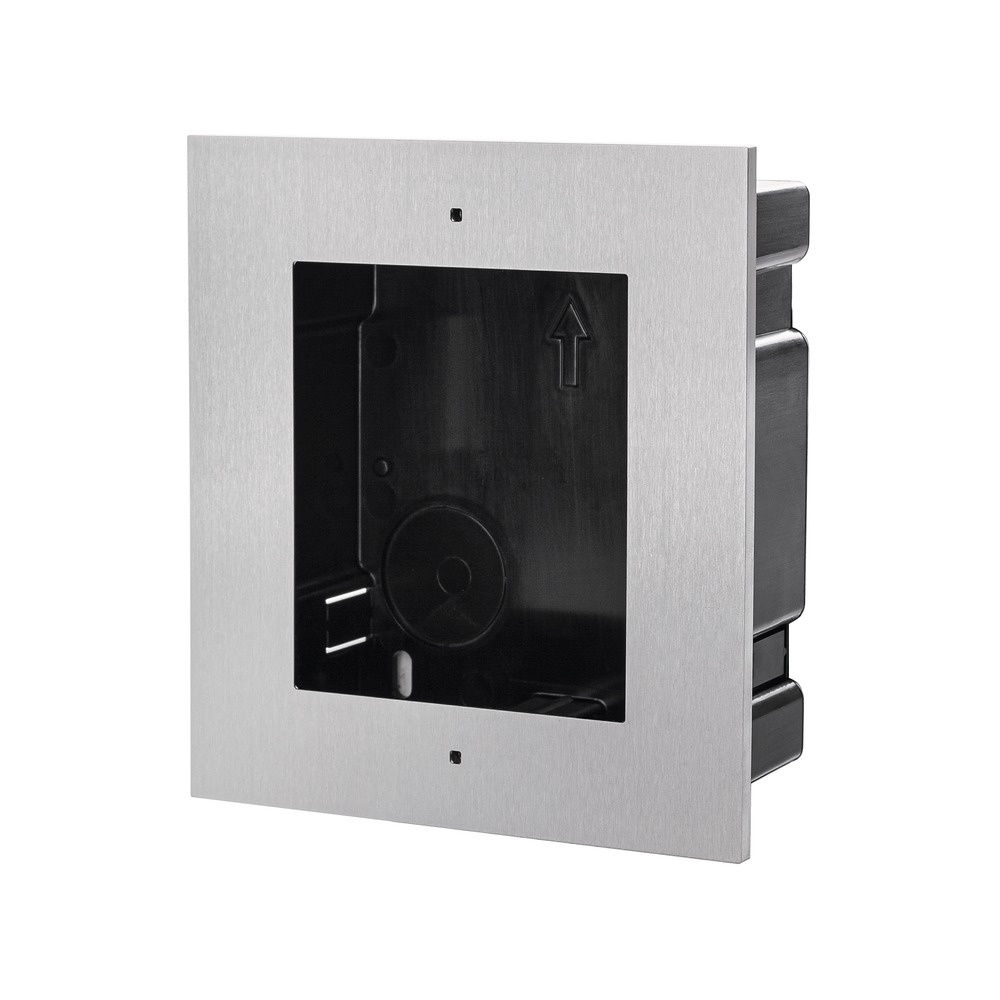 ABUS  Edelstahl Rahmen für 1 Modul für Unterputzmontage