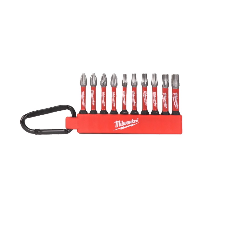 Bit-Set Milwaukee Shockwave 10-tlg