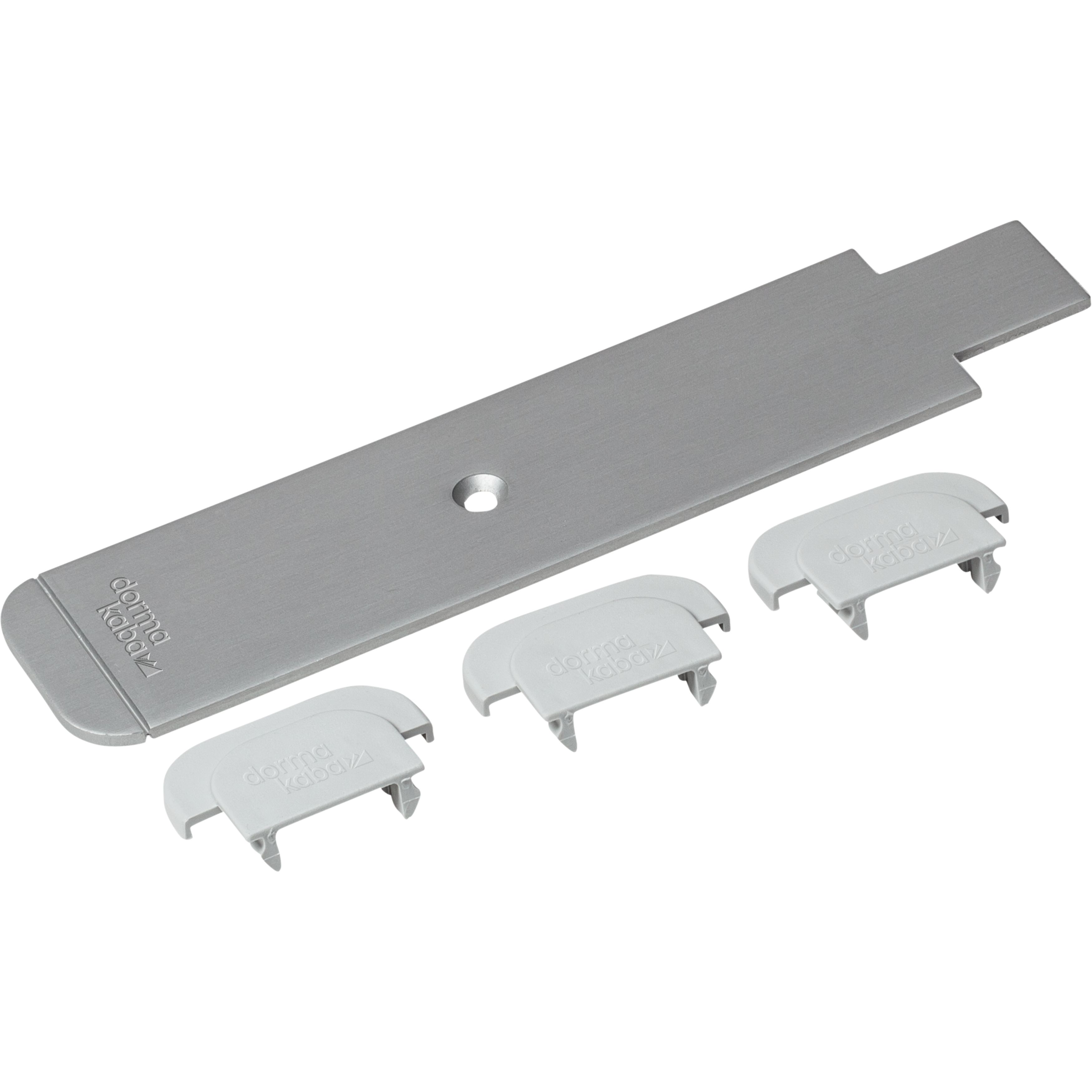 rail, Montageplatte, Klammerclips, Silber, Metallisch