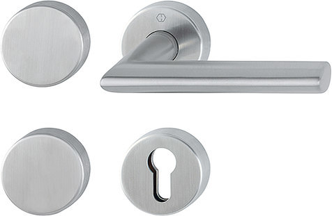 HOPPE Standflügelgarnitur Stockholm FS-E1140/42H/42HS,BL