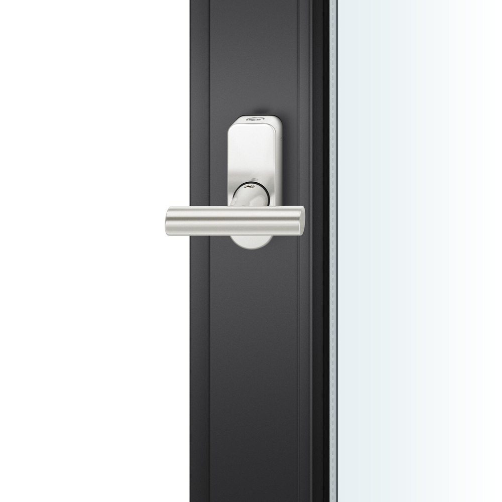FSB Fenstergriff 34 3403, abschließbar, oval,Vierkant 7/34, gleichschließend, naturfarben eloxiert