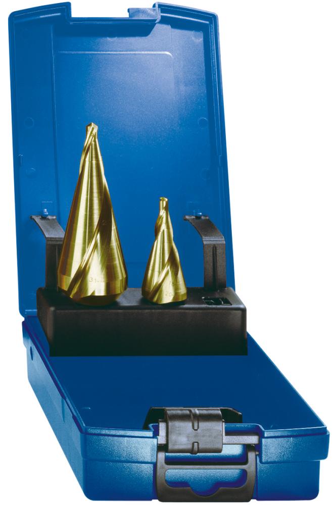 FORUM Blechschälbohrer  Satz spirg.TiN 4-31,0mm