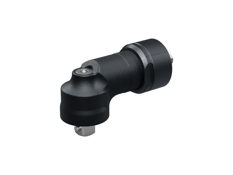 Produktbild, Kugelgelenk, Winkelstück, Stecker, Verbindung, Metall