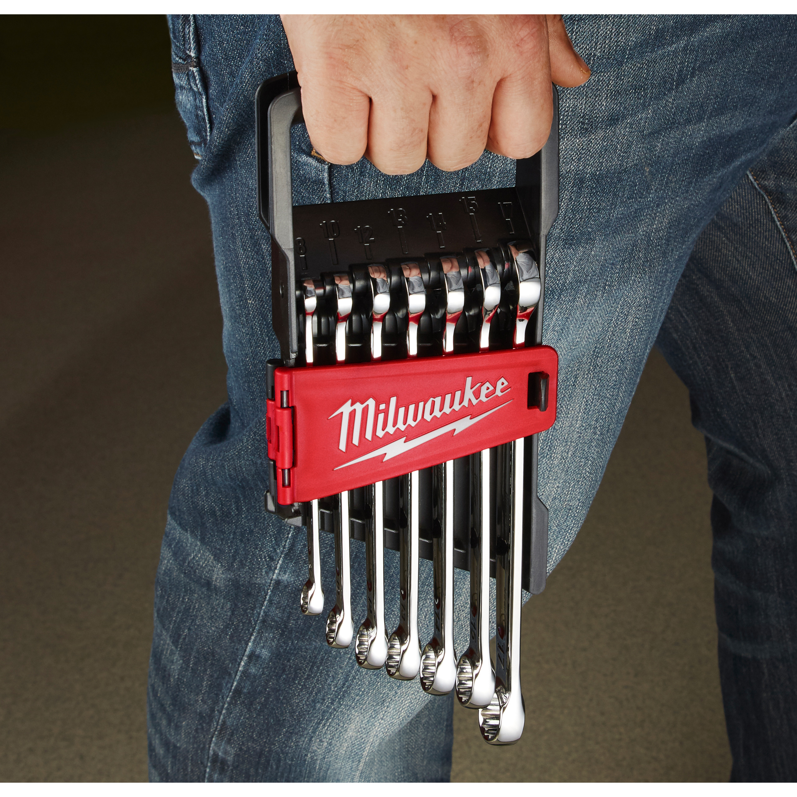 Milwaukee Ringmaulschlüsselsatz 7-teilig metrisch MAX BITE