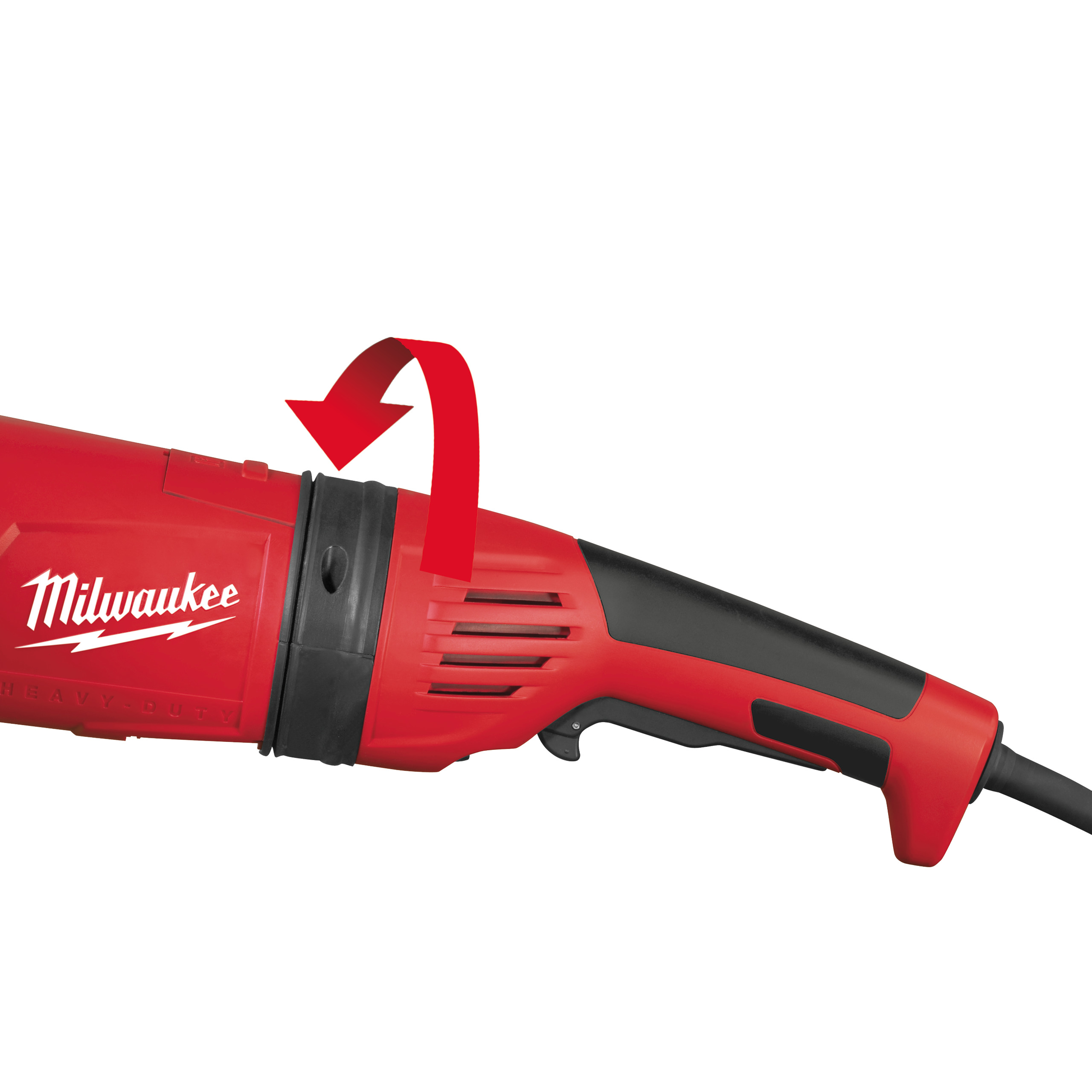 Milwaukee Winkelschleifer mit Totmannschalter AGVM26-230GEXProTector/Totmannschalter