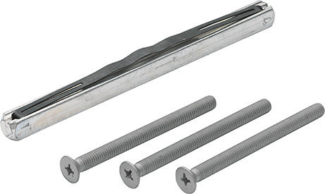 HOPPE FH Befestigungsset für FS-Schutz-Türgriffgarnituren ES1 (Griff/Griff), VK 9 mm