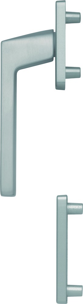 HOPPE Fenstertür-Halbgarnitur Austin 0769FA/51N/51NS, N 10, Profilzylinder gelocht