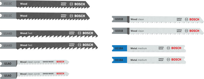 Bosch Stichsägeblatt Set Wood and Metal Basic