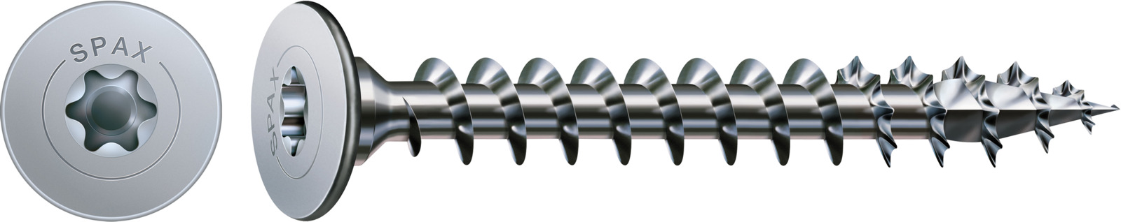 Schrauben, Senkschraube, Metallschraube, Vollgewinde-Senkschraube, Schraubendetail