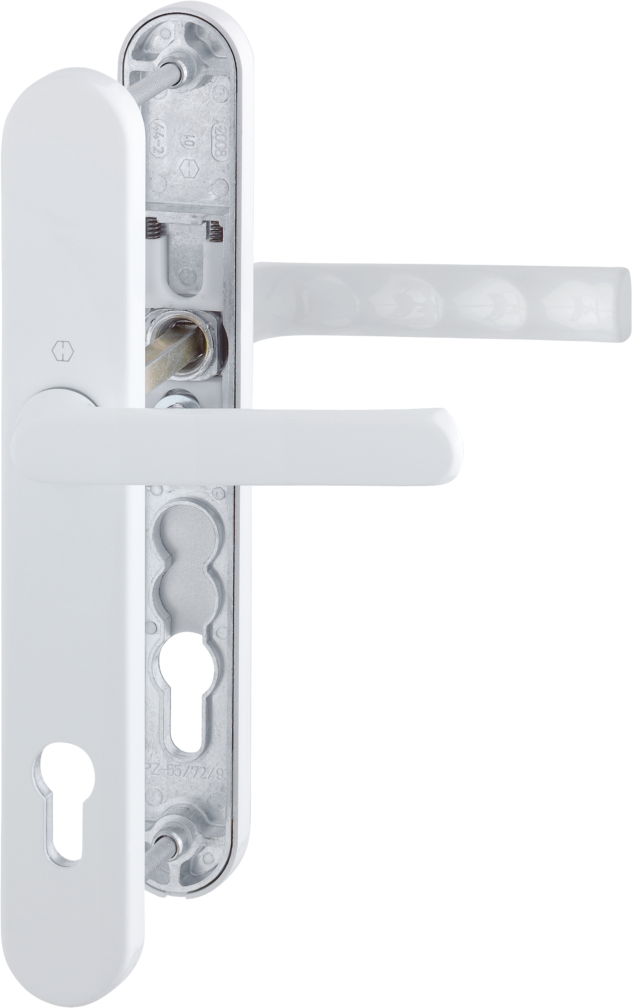 HOPPE Drückergarnitur 099KH/3357N/1700FA,LS ov.,PZ92/8,TS 72-82,verkehrsw.