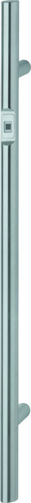 HOPPE Stoßgriff mit Fingerscanner E 5061 BC, Edelstahl