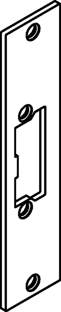 GEZE Flachschließblech SB-KF