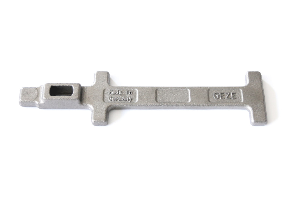 GEZE Türschiene CM,für Bodentürschließer