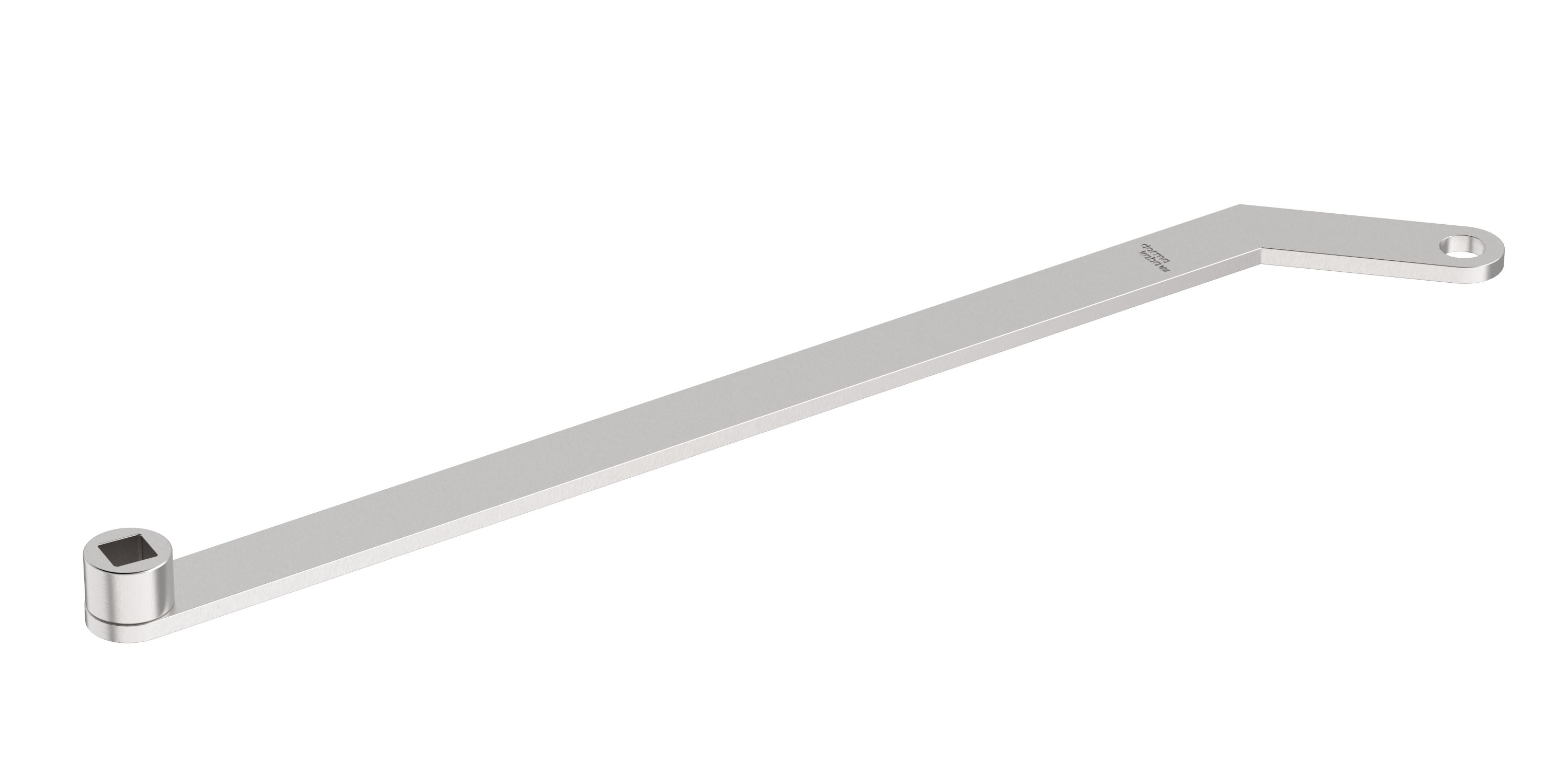 Werkzeug, Schlüsselloch-Schlüsselweite, Aluminium, glänzend, Ringform