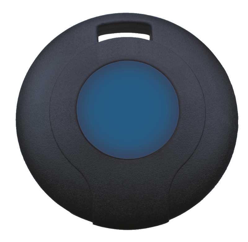 Transponder SimonsVoss MobileKey mit blauem Taster Transponder SimonsVoss MobileKey mit blauem Taster