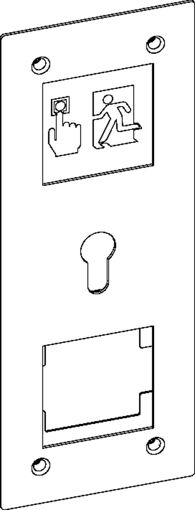 Strichzeichnung, Person