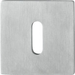 HOPPE Schlüsselrosettenpaar E848S-SK, eckig