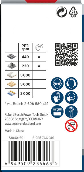 Bosch PRO Multi Material Lochsäge, 16&nbsp;mm, mit Gewinde