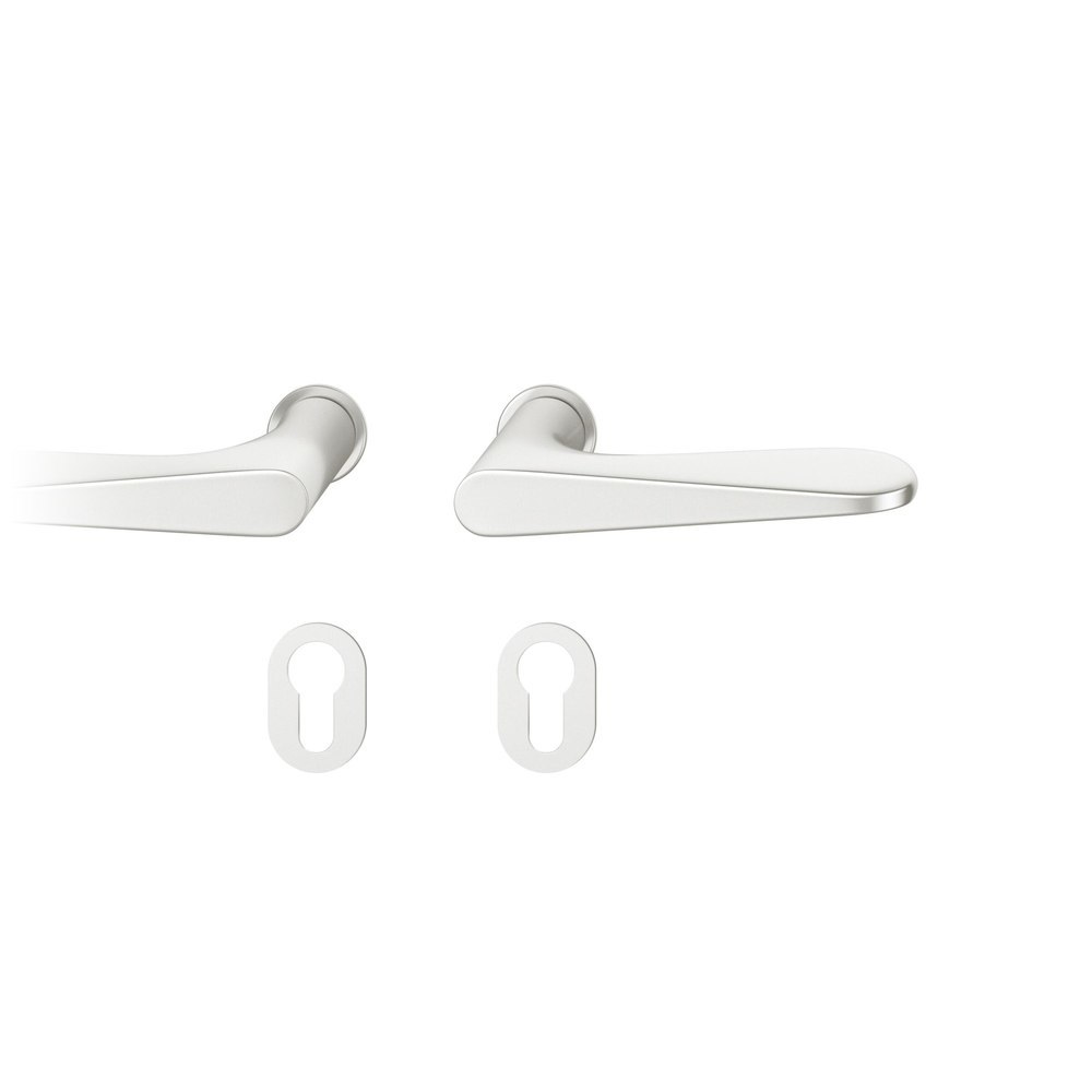 FSB Steckgriff-Drückergarnitur mit Rosetten 15 1144, rund, VK 7 mm, Aluminium