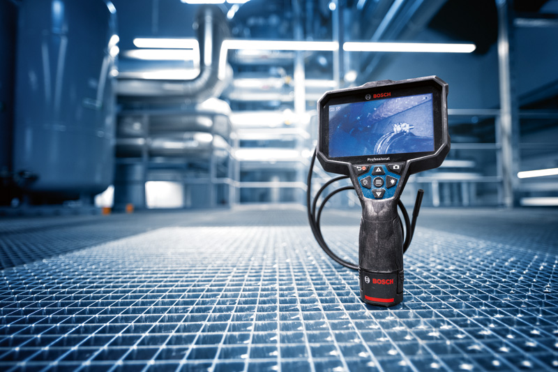 Bosch Akku-Inspektionskamera GIC 12V-5-27 C, 1 x Akku GBA 12V 2.0Ah, L-BOXX
